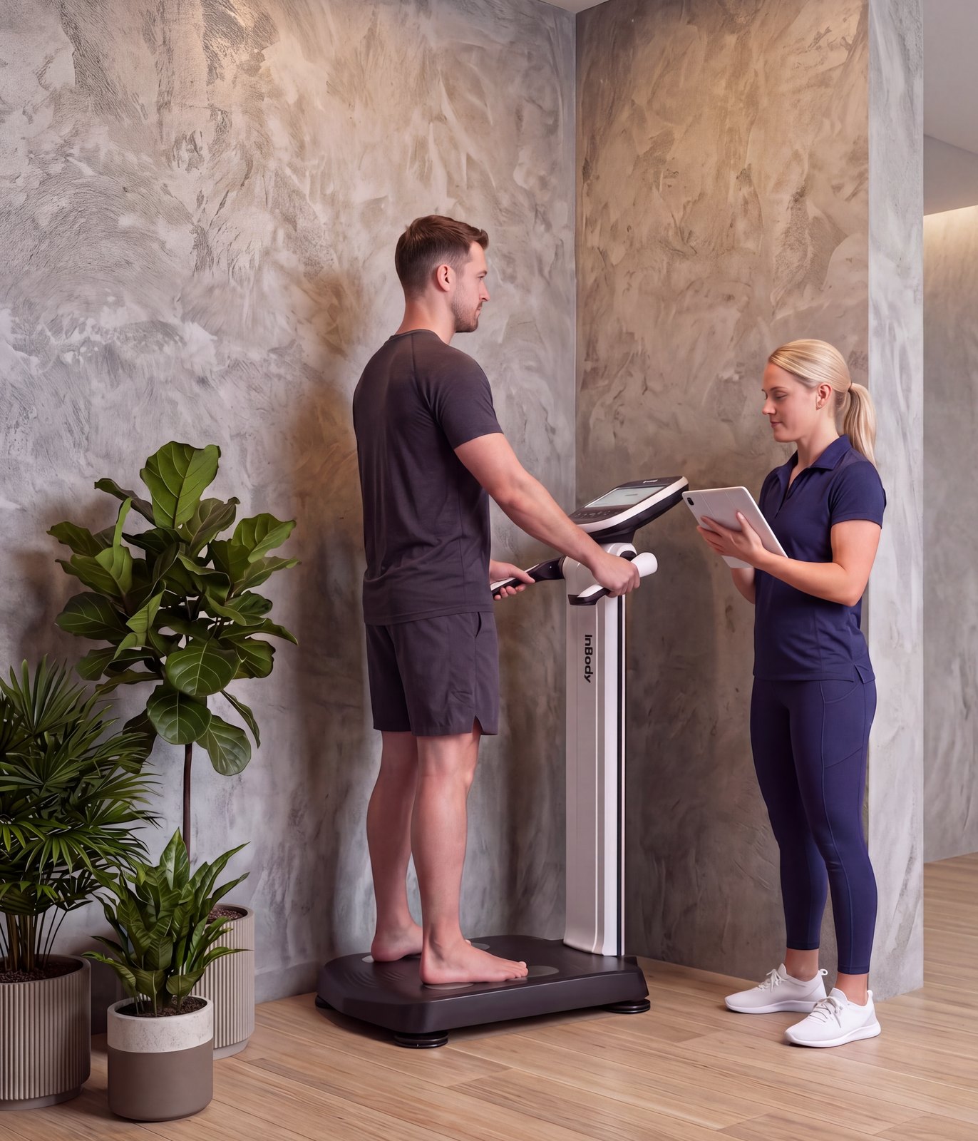 InBody body composition assessment at Citrin Longevity in West Hollywood