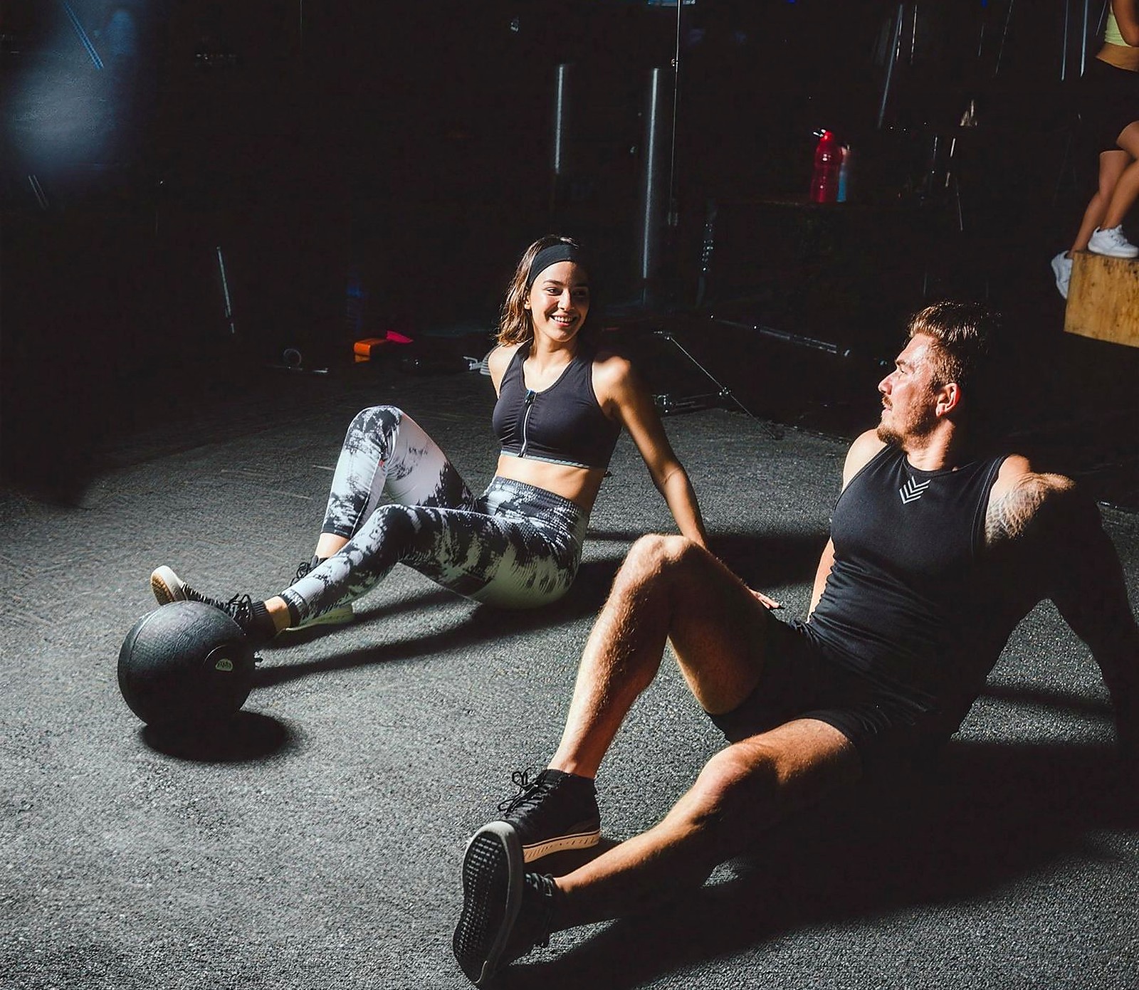 Members resting after a strength training session, the output testosterone therapy at Citrin Longevity in West Hollywood, Los Angeles supports