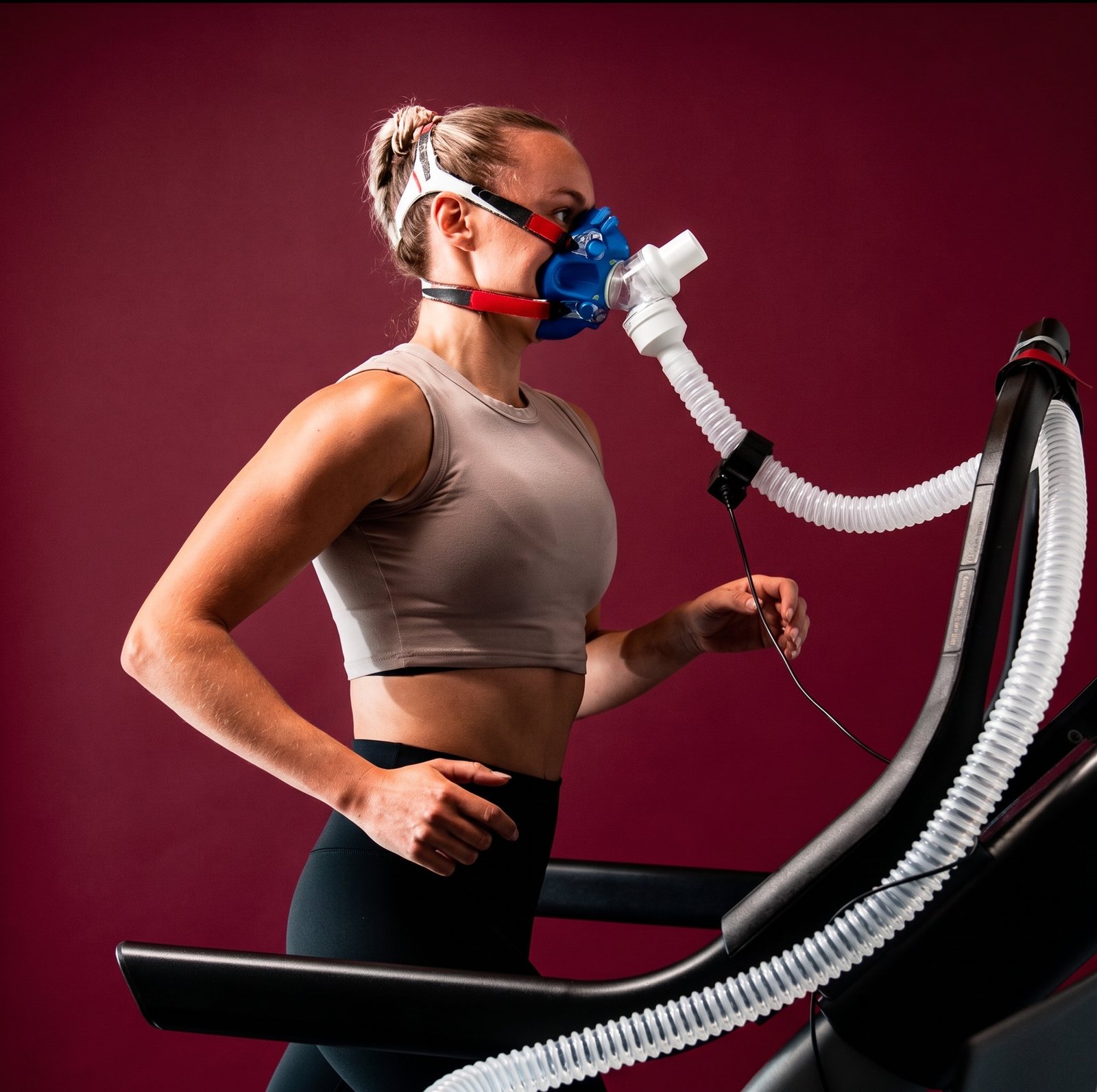 VO2 max treadmill test at Citrin Longevity in West Hollywood